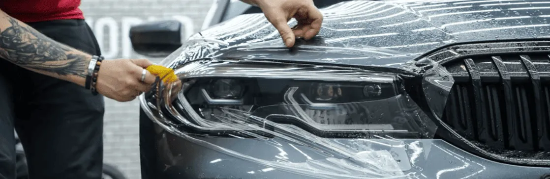 Бронирование фар автомобиля Услуга СТО АвтоСоюзСервис: Бронирование фар автомобиля в Минске