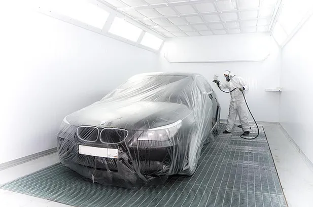 Полная покраска кузова автомобиля в покрасочной камере Услуга СТО АвтоСоюзСервис: Полная покраска кузова автомобиля в покрасочной камере в Минске