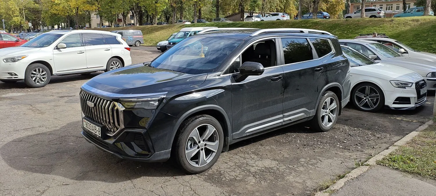 Тонировка Geely Okonango