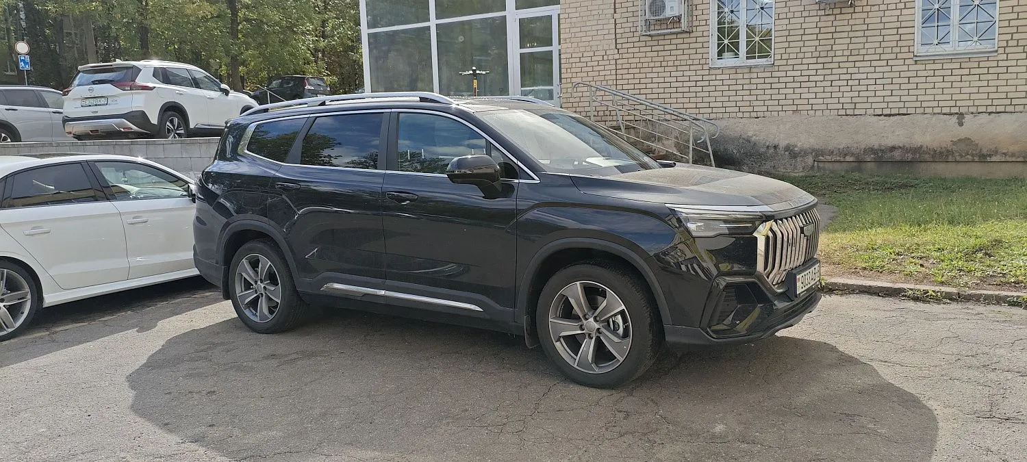 Тонировка Geely Okonango