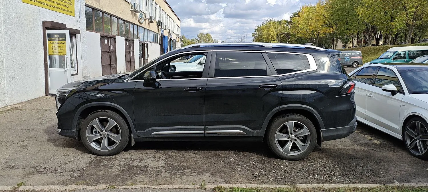 Тонировка Geely Okonango