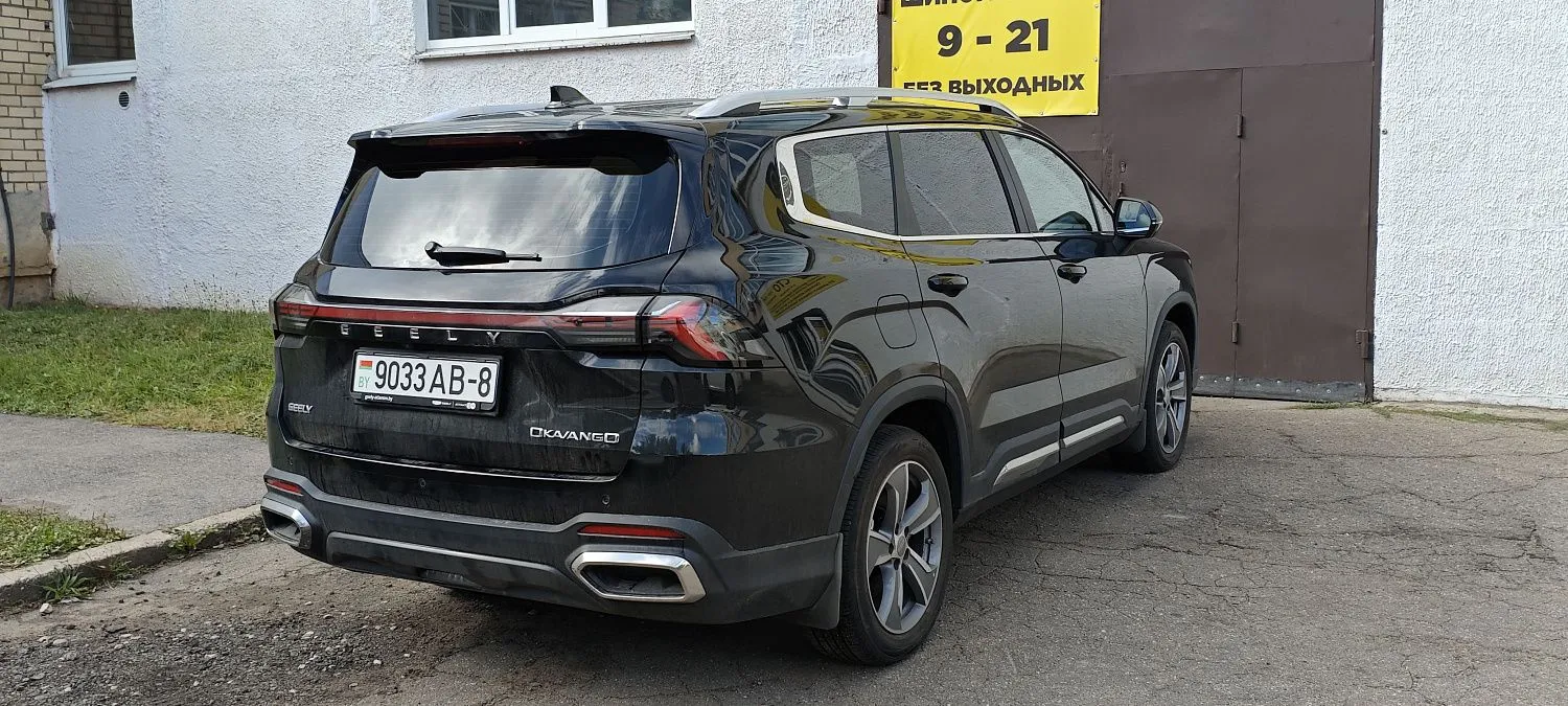 Тонировка Geely Okonango