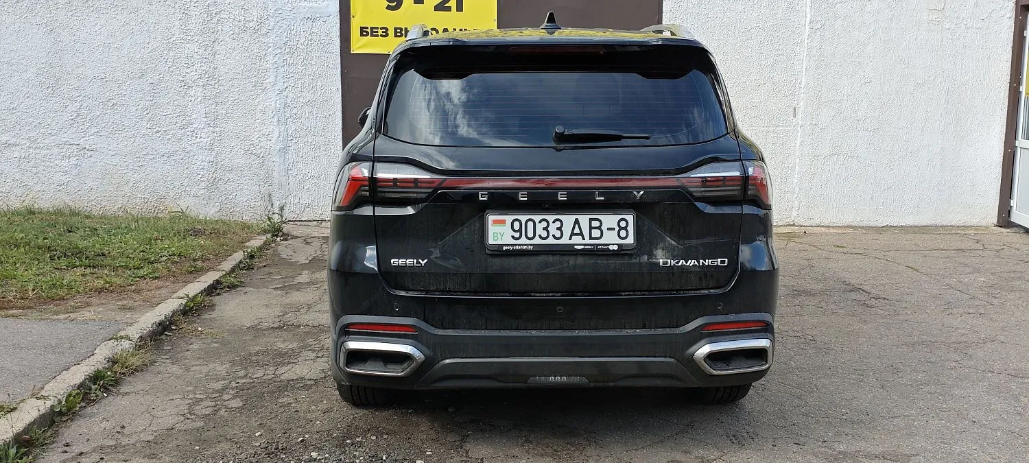 Тонировка Geely Okonango