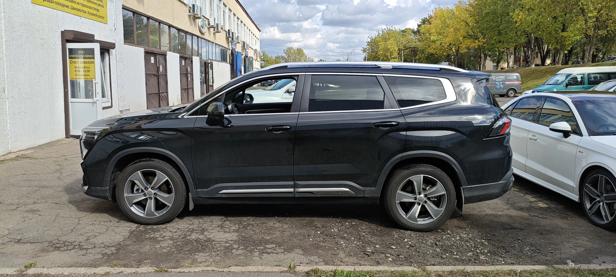 Тонировка Geely Okonango в Минске 